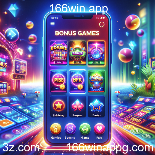 Explorando os Jogos de Bônus no Aplicativo 166win